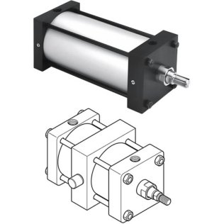 1P4MA0022472 Parker Hannifin Double-Acting Non-Lube NFPA Single-End Tie-Rod Pneumatic Cylinder - (4MA Series)