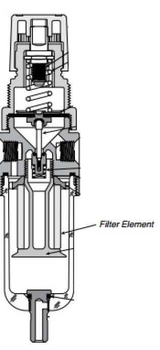504Z77-20 Parker Watts Pneumatic Filter Element