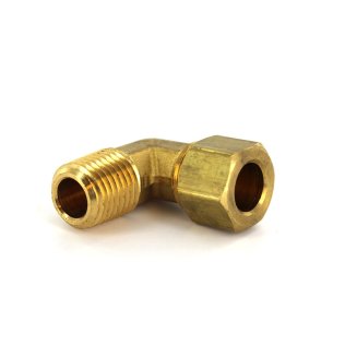 169C-6-4 Parker Tube to Male NPT Brass Fitting 