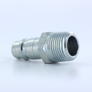 H2F Parker Non-valved Pneumatic Quick Connect Nipple 1/2 NPT Male