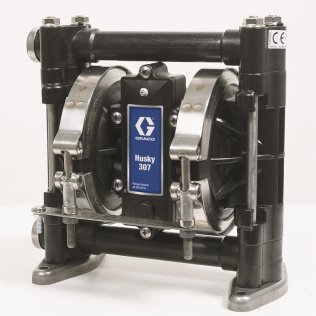 D31211 Graco Husky 307 Plastic Air-Operated Double Diaphragm Pump