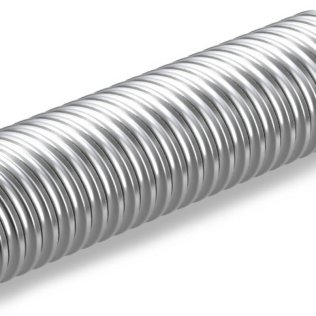 Ewellix VDI 16X5R 2000 G9 Rolled screw shaft, lead precision G9, stainless steel.
