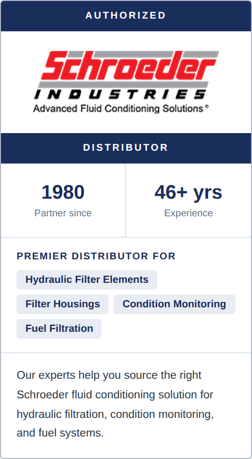 9VZ10 (7628588) Schroeder Industries Filter Element | Livingston
