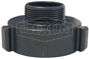 DIXON HA2515F-D 2-1/2" FNST x 1-1/2" MNST Domestic Hydrant Adapter Pin Lug 
