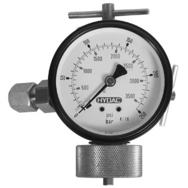 Hydac 5/8" x 5/16" Nitrogen Gas Pressure Accumulator Charging Valve 