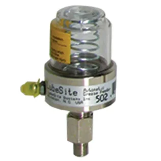 502 BSP Bijur Delimon International 1Oz Grease Feeder BSP, Corrosion Resistant, Metal Base