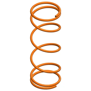 205-15 Bijur Delimon International 205/305/505 Spring Extra Heavy Orange